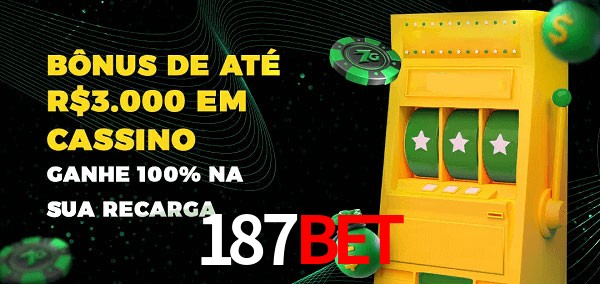 187bet melhor bônus de depósito